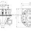 bags 14 heads multihead counting combination weigher