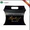 gold foiled fashion pillow hair extension packaging box