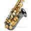 MAS-706 Black nickel golden key Alto saxophone from China manufacturer