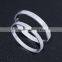 Roman Number Silver Color 304 Stainless Steel Bangles For Lovers Or Friends