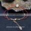 Best-Selling Woman Red String Bracelets Exquisite Crystals Bead Jewelry Bangle