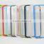Transparent Tempered Glass Back Protector With PC Bumper Cell Phone Cases for Iphone And for Samsung