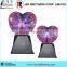 10'' inch heart shape plasma ball plasma lamp