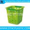 Doted Large Plastic Lace Laundry Basket Washing Clothes Storage organizer basket Hamper Bin