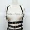 Francesca black Leather Harness