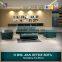2015 Shunde cheap leather sofa set