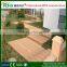 WPC interlocking decking tiles/wood deck tiles cheap