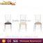 custom design material wedding tiffany stacking chiavari chair                        
                                                Quality Choice