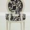 Classic Home Useful Wooden Carved Fabric dining /Living chair(CH-211-1)