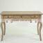 Classic European Style White or Natural Bedroom Rectangular Beside Table /Desk (DT-1032-OAK)