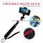 2015 new product sport camera tripod telescopic mini monopod handheld oem luxury selfie stick phone holder selfie arm
