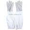 Hot Sale High Quality Protective Bee Keeping Jacket Veil Suit Smock Equipment+1 Pair Beekeeping Long Sleeve Gloves