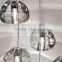 LED Droplets Glass Pendant lamp for Decoration in Hotel or House
