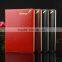 gold hot stamping black and red leather a4 size diary