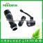 self defense strong light flashlight for outdoor emergency flashlight use 1*18650 battery zoomable flash light for camping
