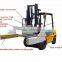 Forklift attachment block clamp