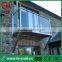Exterior decorative stainless steel glass balcony railing designs