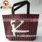 Non-woven shopping braids bags cotton material printing logo customized OEM order