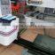 fully automatic inline flexo ink printer slotter die cutter with folder gluer bundler machine