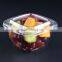 Clear PET PETE Square Tamper Evident Bowl with Lid Bowl2 16 oz. food container                        
                                                Quality Choice