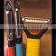 Silicone Handel 3-piece Potato Peeler Sets for Peel Potato & Apple Peeler with Straight, Serrated, Julienne Blades