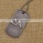 2016 Hot sale custom engrave metal country flag dog tag
