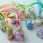 Factory direct sale Polymer clay hanging car perfume bottles with wooden cap