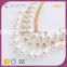N74350I01 STYLE PLUS shiny gold plate latest design pearl necklace pearl chain necklace designs for bridal