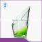 home decoration wedding decor green bottom candle glass jar