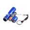 Single AA Battery Best LED Pocket Flashlight with Keychain