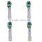 replacement electric toothbrush head with solft bristles for generic use