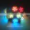 35mm 6pcs RGB amusement rides pixel computer controlled led dot lighting