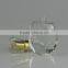 high quality glass perfume bottle with cap