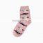 Animal fabric sublimation print women teen girl knee mid cuff