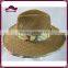 Floppy Wide Brim Hollow Straw Handmade Panama Hat