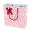 For sweet girls paper bag paper bag gift bag shopping paper bag low price customized logo