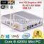 Cheap Fanless desktops i5 Windows8.1 OS Mini PC with Intel Quad Core i5 - 4200u 4G RAM, 60G SSD + 160G HDD