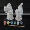 ceramic bisque white plaster-Do it yourself kit plaster figures painting toy