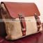 Amy Green Canvas bag BACKPACK Leather Briefcase leather Messenger bag Laptop bag leather canvas Bag                        
                                                Quality Choice