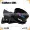 0.45X HD Super Wide Angle Lens 15X Macro 2 in 1 Lens Kit for iPhone 6S SE 5S Huawei HTC