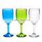 Colorful Plastic Water Glass Goblets