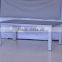 Strong metal frame simple design coffee table