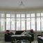 2015 hot sale woodlike window shades,louver blinds, plastic bay window blinds
