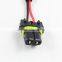 9006 HB4 HID Ballast Extension wires cables Connectors Adapter Wiring Harness Sockets For Headlights Fog Light