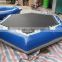 2015 hot large commecial inflatable trampoline,inflatable water trampoline