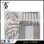 heavyweight scarves simple dual stripe beach towel winter poncho finished with tasselled trims