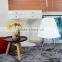 Fiberiglass replica designer plastic dsw dining room chairs