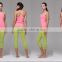 Womens polyester cotton yoga fitness singlet tank top