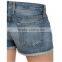 2015 fashion raw denim cut short jeans for women JXQ089