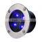 High Power LED tempered glass led solar underground lights